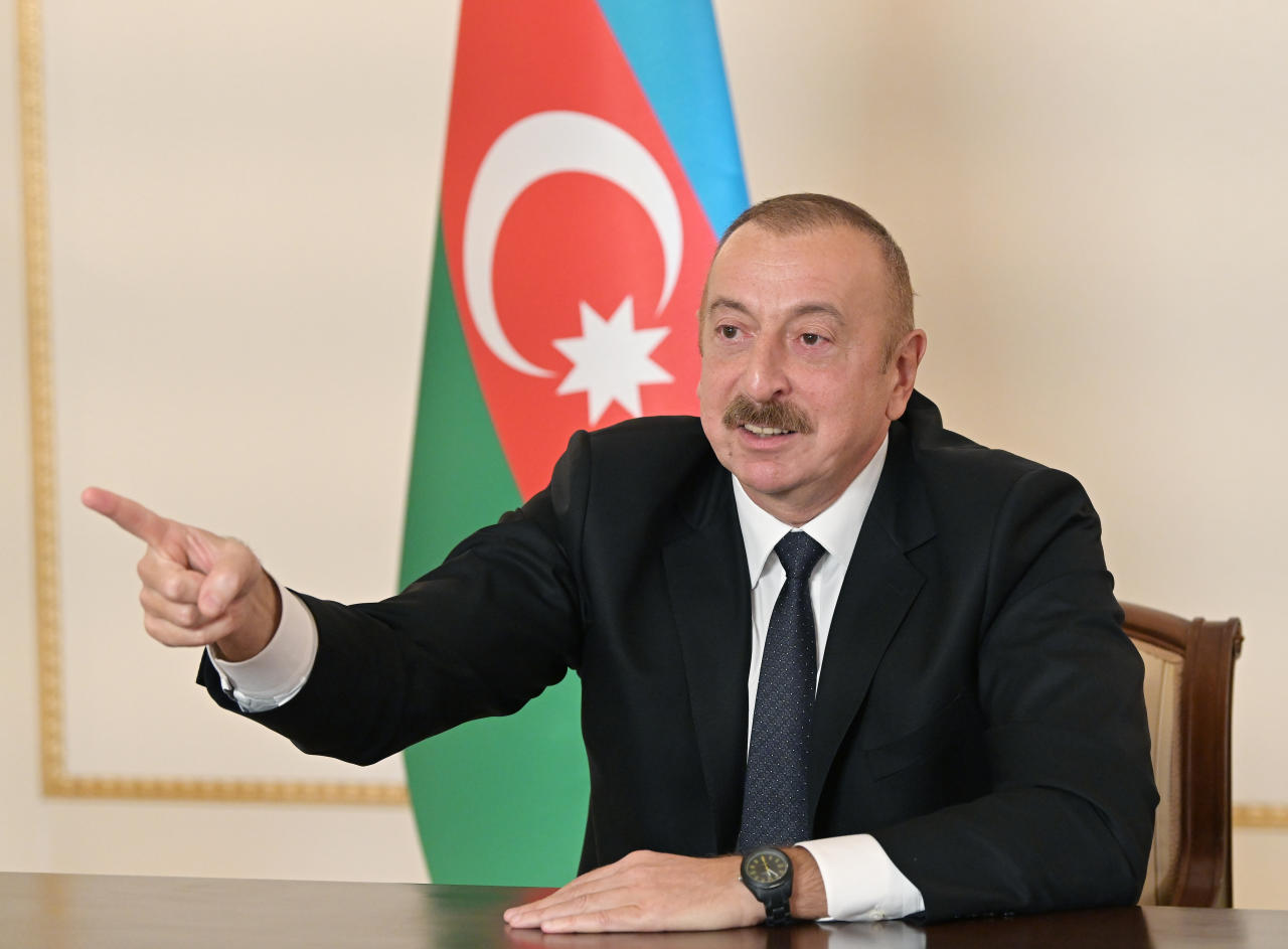 Президент Ильхам Алиев выступил с обращением к азербайджанскому народу