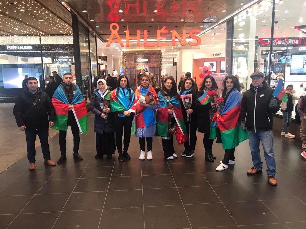 В Стокгольме прошла акция против армянского теракта в Гяндже