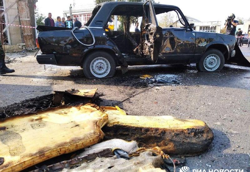 Новые кадры с места армянского ракетного обстрела в Барде