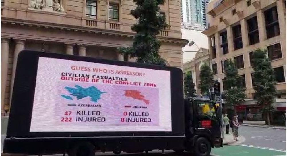 Sidney və Brizben şəhərlərində Gəncə terroruna etiraz edilib