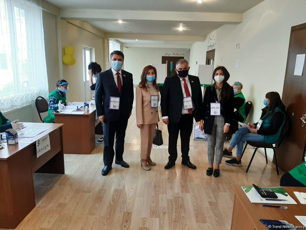 Ход голосования на парламентских выборах в Грузии нормальный