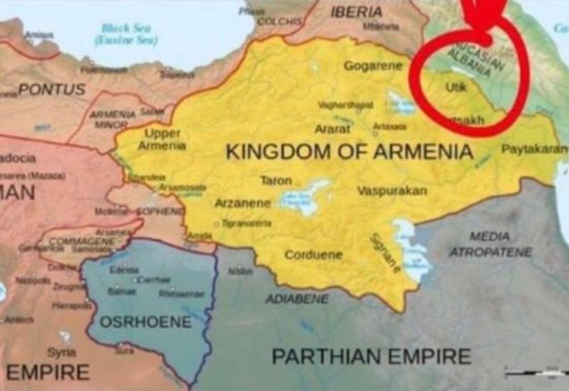 Очередной провал армян: на карте "древней армянской истории" оказалась Мингячевирская ГЭС