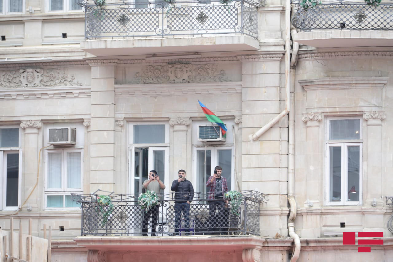 Баку празднует освобождение города Шуша