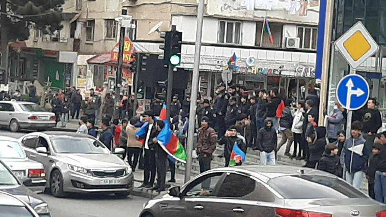 Баку празднует освобождение города Шуша