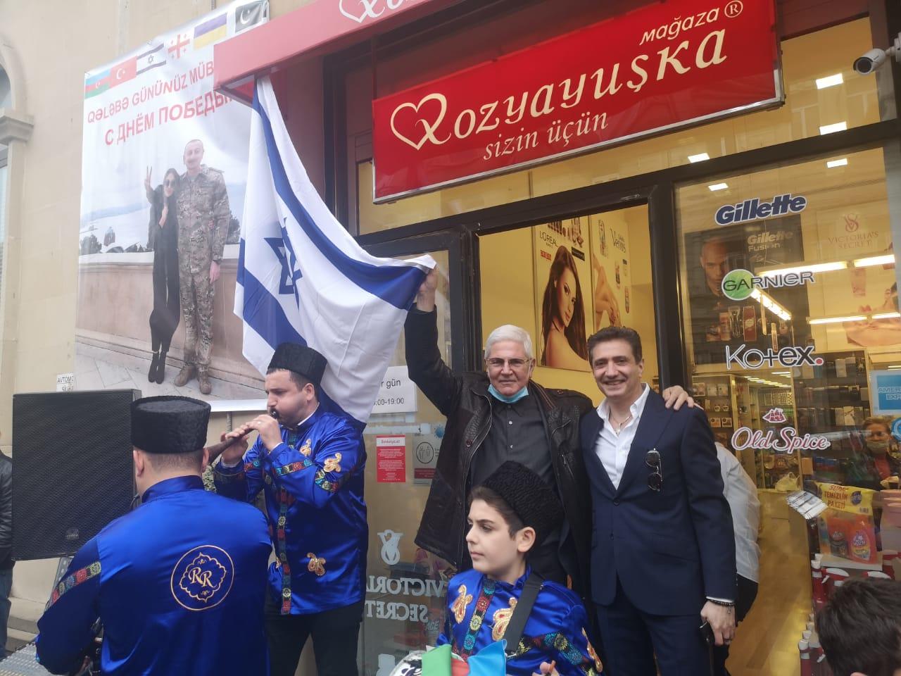Евреи Баку отмечают великую Победу Азербайджана