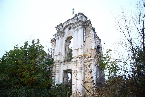 Разрушенный армянами город Физули