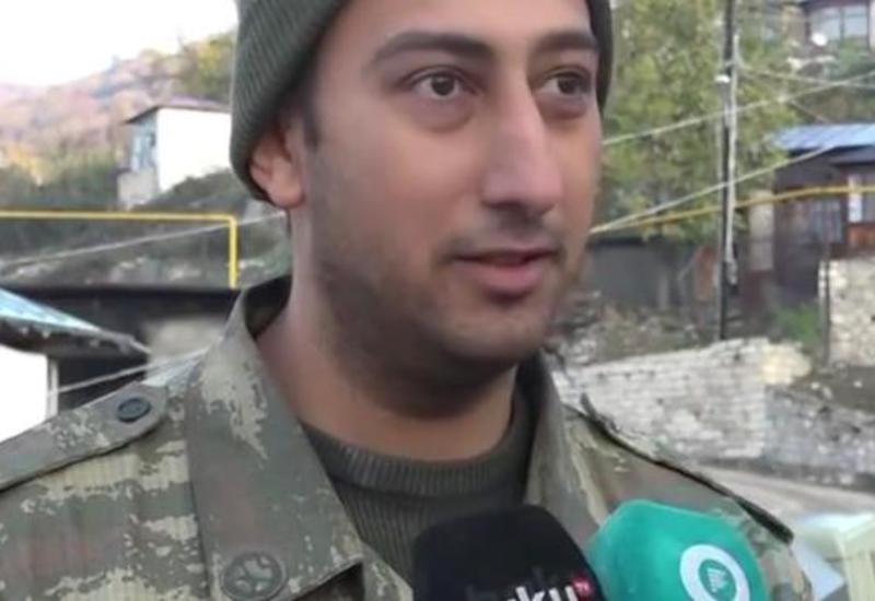 Известный азербайджанский актер находится на фронте с первого дня войны