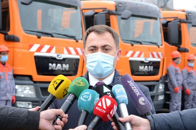 В Баку доставлена новая техника спецназначения