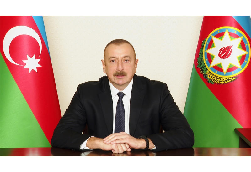 Президент Ильхам Алиев обратился к азербайджанскому народу