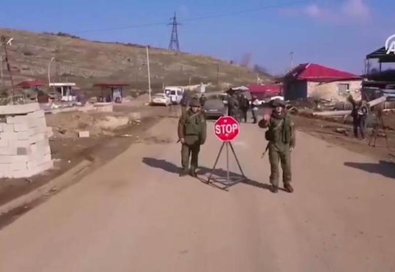 Размещение российских миротворцев в Нагорном Карабахе