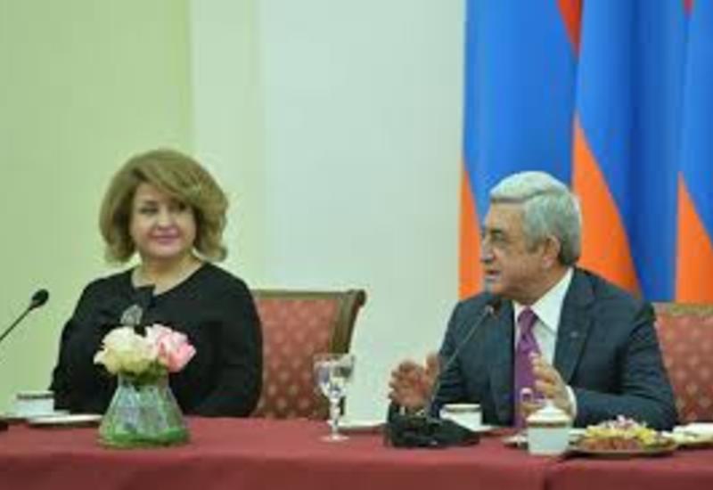 Умерла жена Сержа Саргсяна