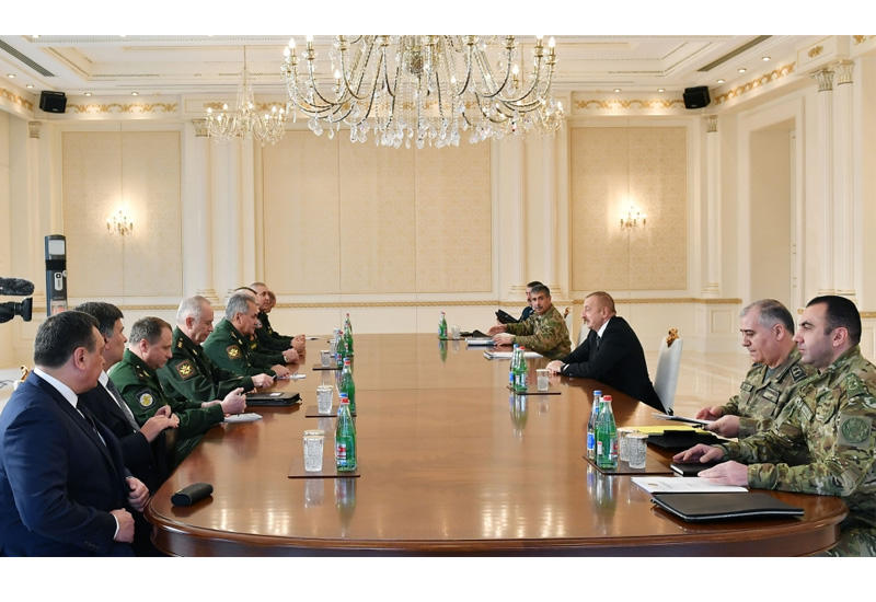 Президент Ильхам Алиев: За период военных действий армянской стороной были грубо нарушены все нормы ведения войны