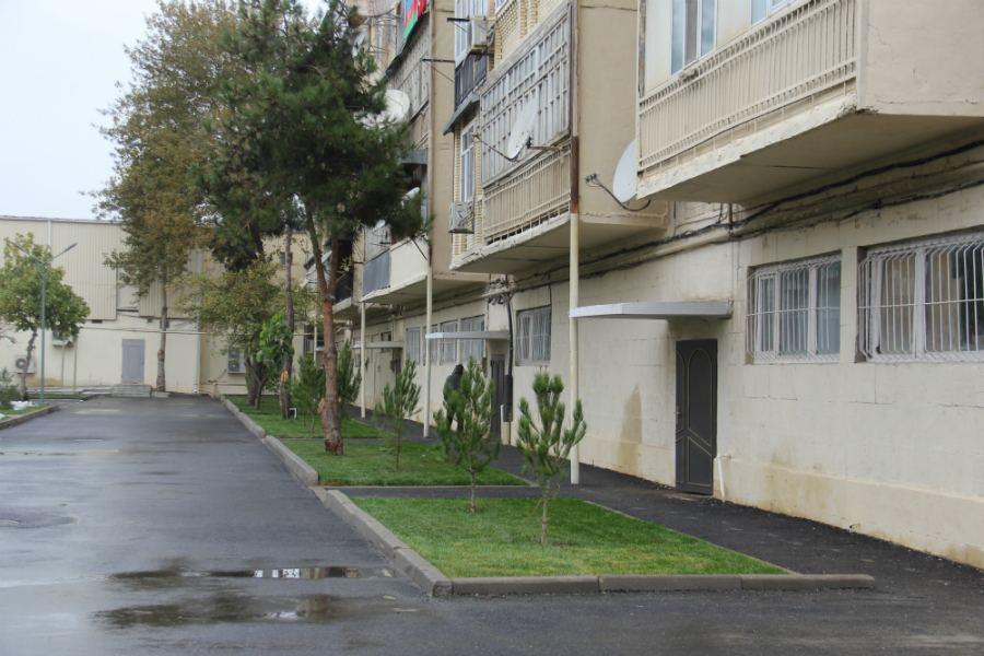 В рамках проекта «Наш двор» благоустроены первые за пределами Баку дворы