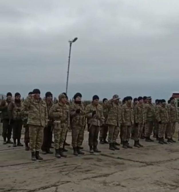 Азербайджанский флаг поднят в селе Шелли Агдамского района