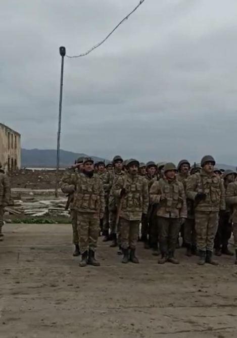 Азербайджанский флаг поднят в селе Шелли Агдамского района