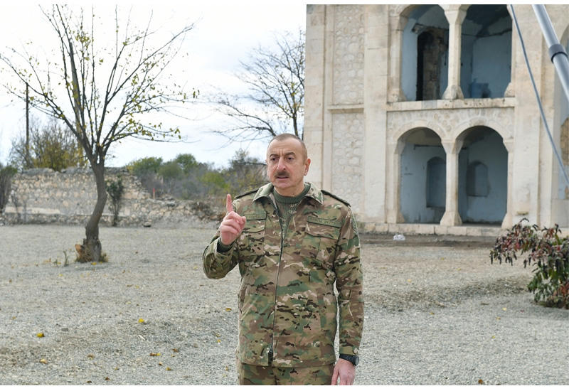 Prezident İlham Əliyev: Meşələrdən, dağlardan keçərək əlbəyaxa döyüşdə düşməni məhv etdik, Şuşanı azad etdik