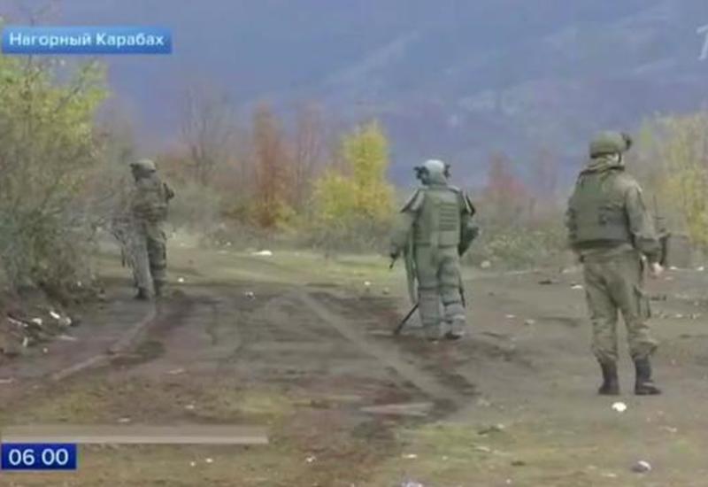 Российские миротворцы зачищают Карабах от мин и неразорвавшихся снарядов