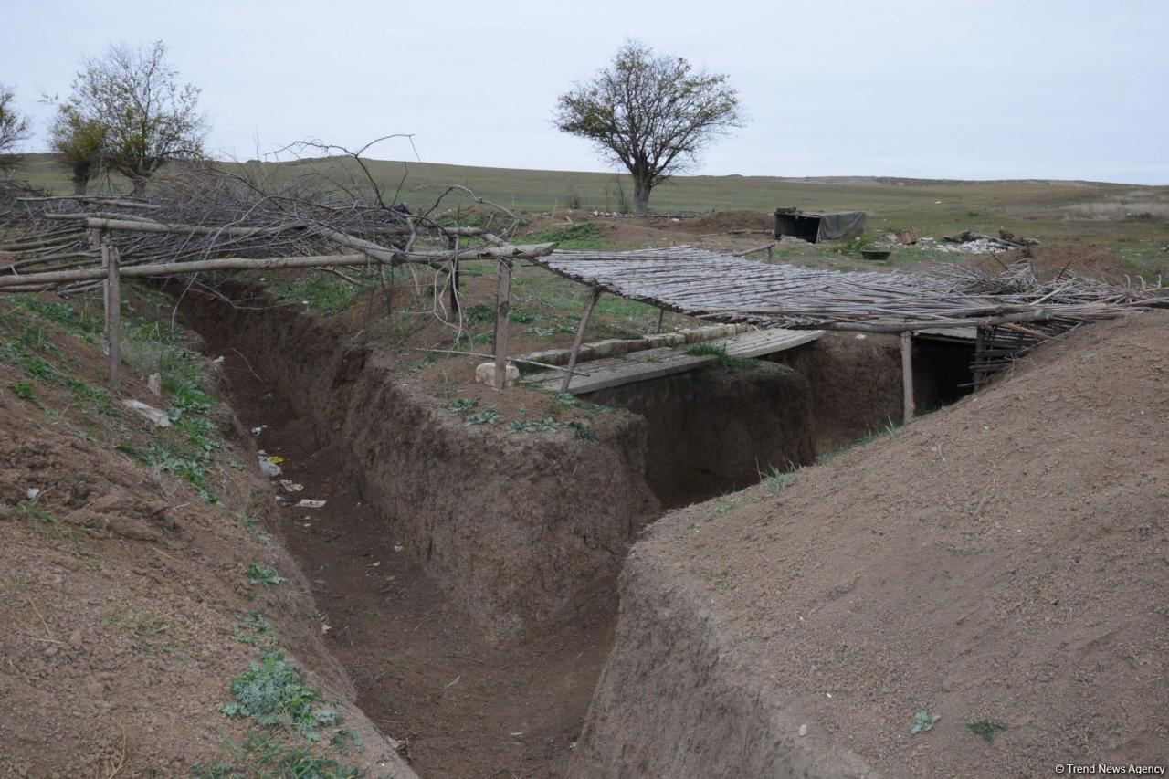 Düşmən Azərbaycan mövqelərini bu ərazidən atəşə tuturdu