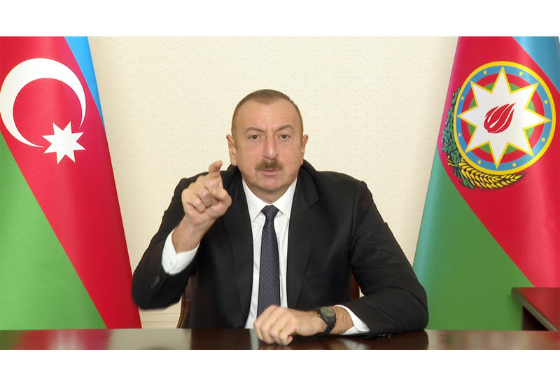 Президент Ильхам Алиев: Весь нанесенный ущерб будет подсчитан при участии международных экспертов