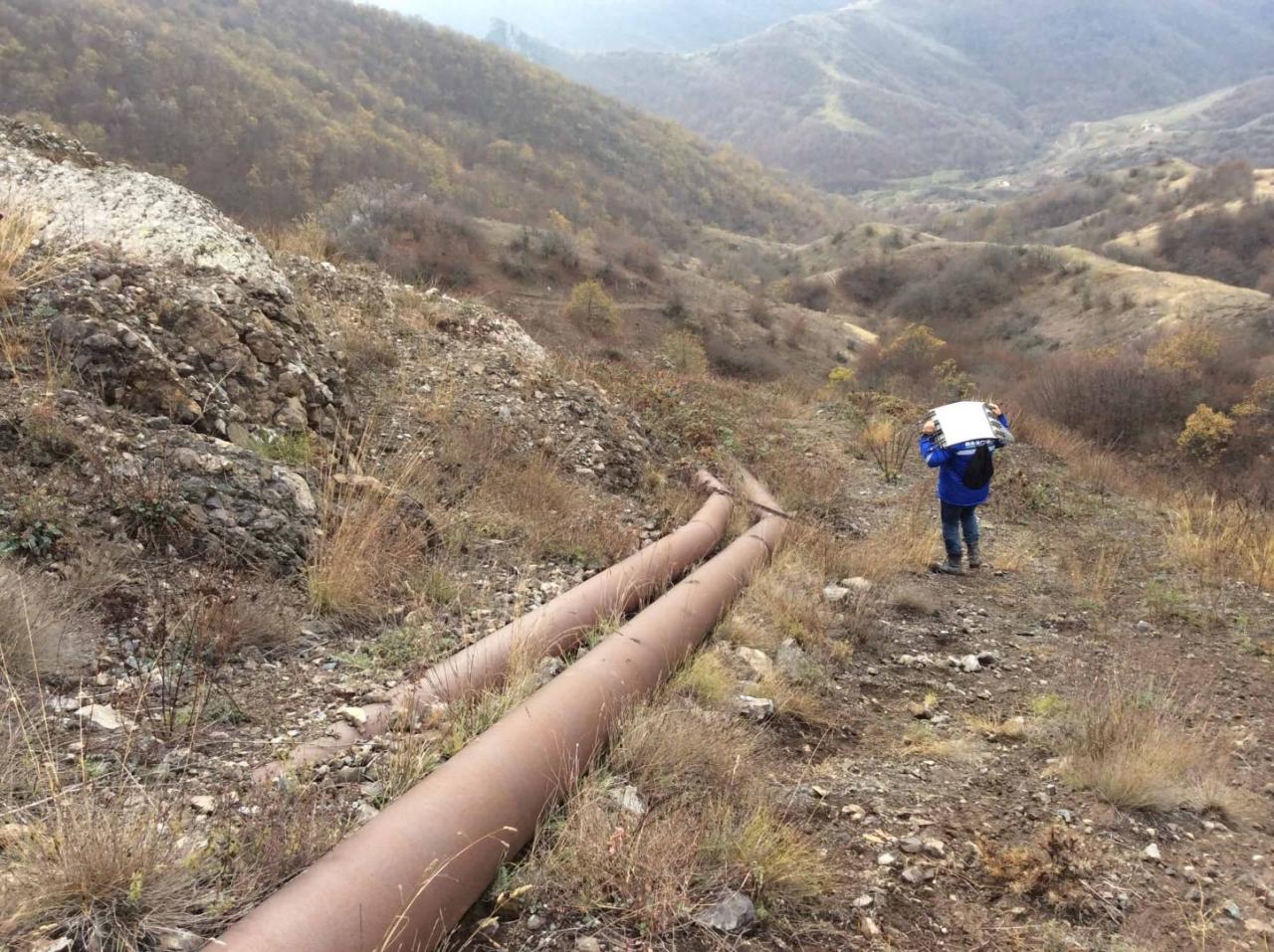 Şuşa şəhərinə içməli suyun verilməsinə başlanılıb