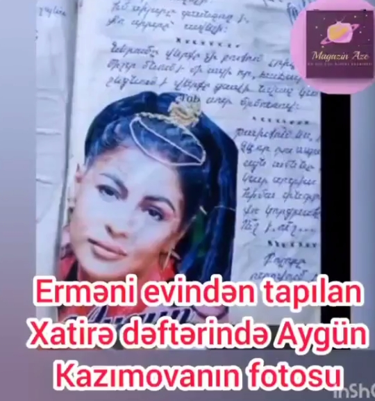 В одном из домов на освобожденных территориях нашли фото Айгюн Кязимовой