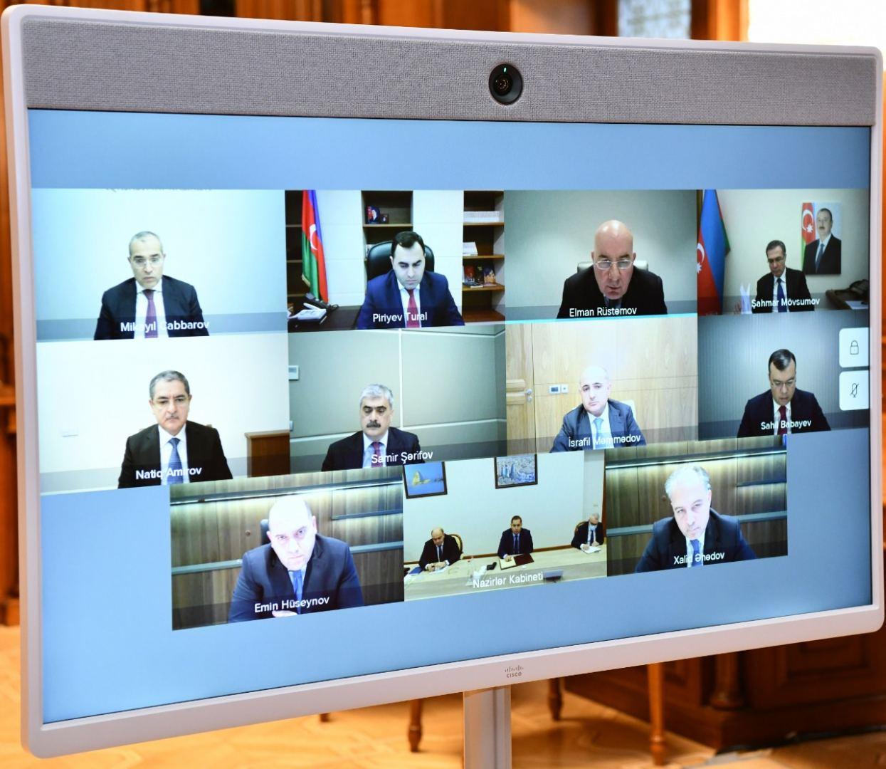 İqtisadi Şuranın növbəti iclası keçirilib
