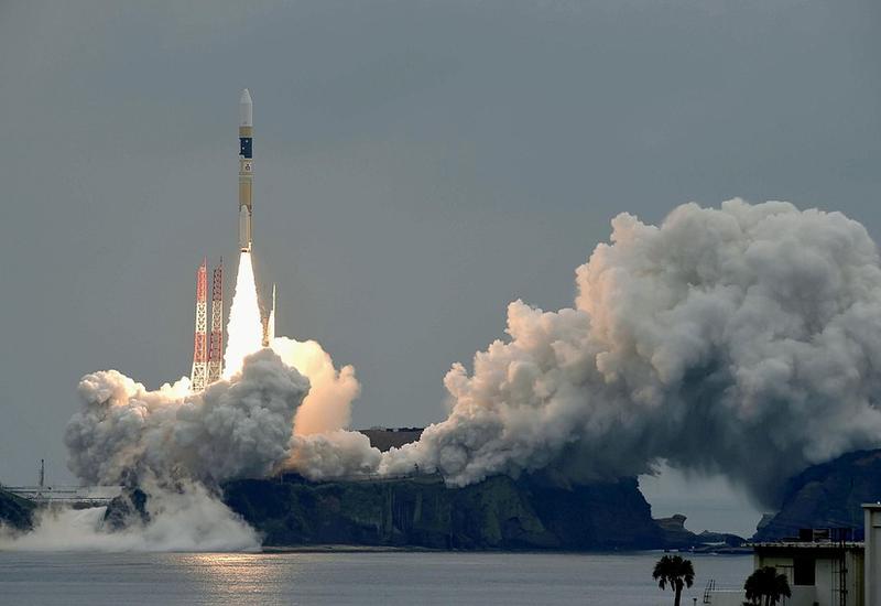 Япония запустила ракету со спутником для высокоскоростной передачи данных
