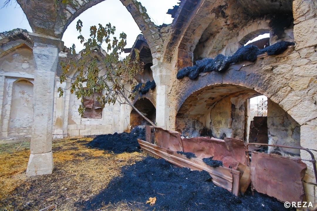 Разрушенный Агдам в объективе всемирно известного фотографа