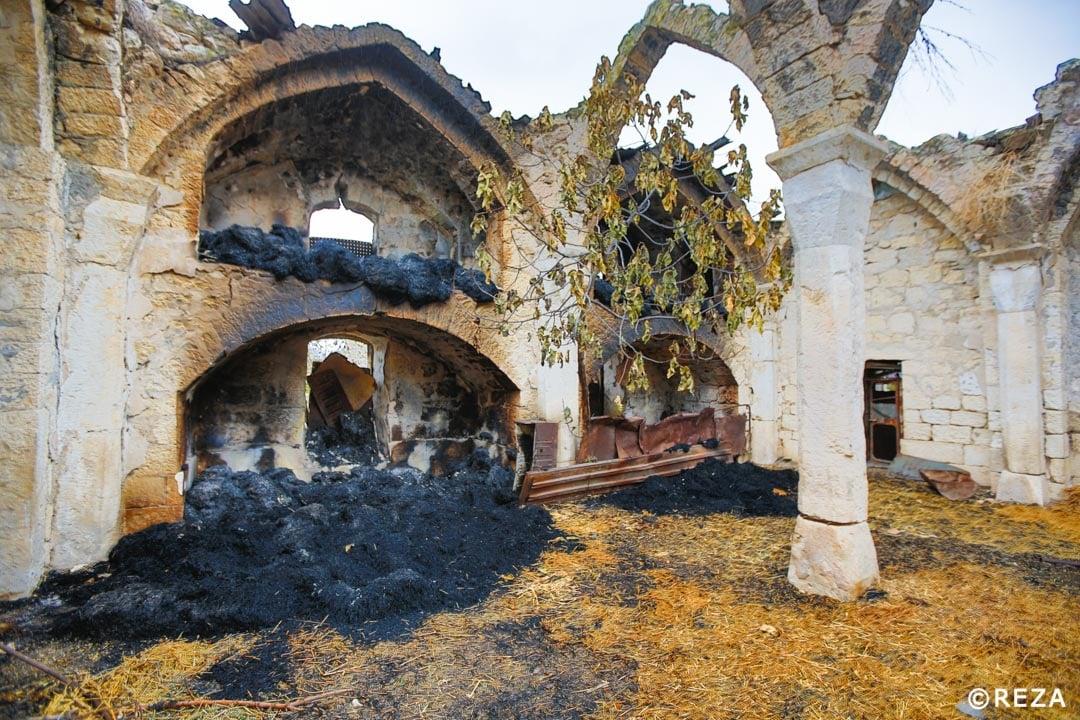 Разрушенный Агдам в объективе всемирно известного фотографа