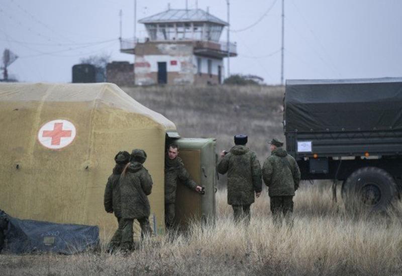 Российские военные развернули полевой госпиталь в Карабахе