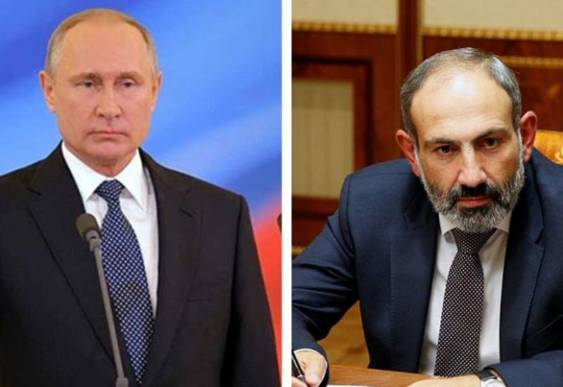 Никол Пашинян позвонил Владимиру Путину