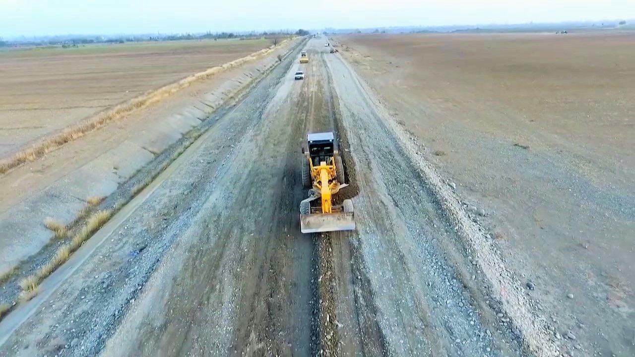 Дорога, соединяющая Тертер и Суговушан, очень скоро будет сдана в эксплуатацию