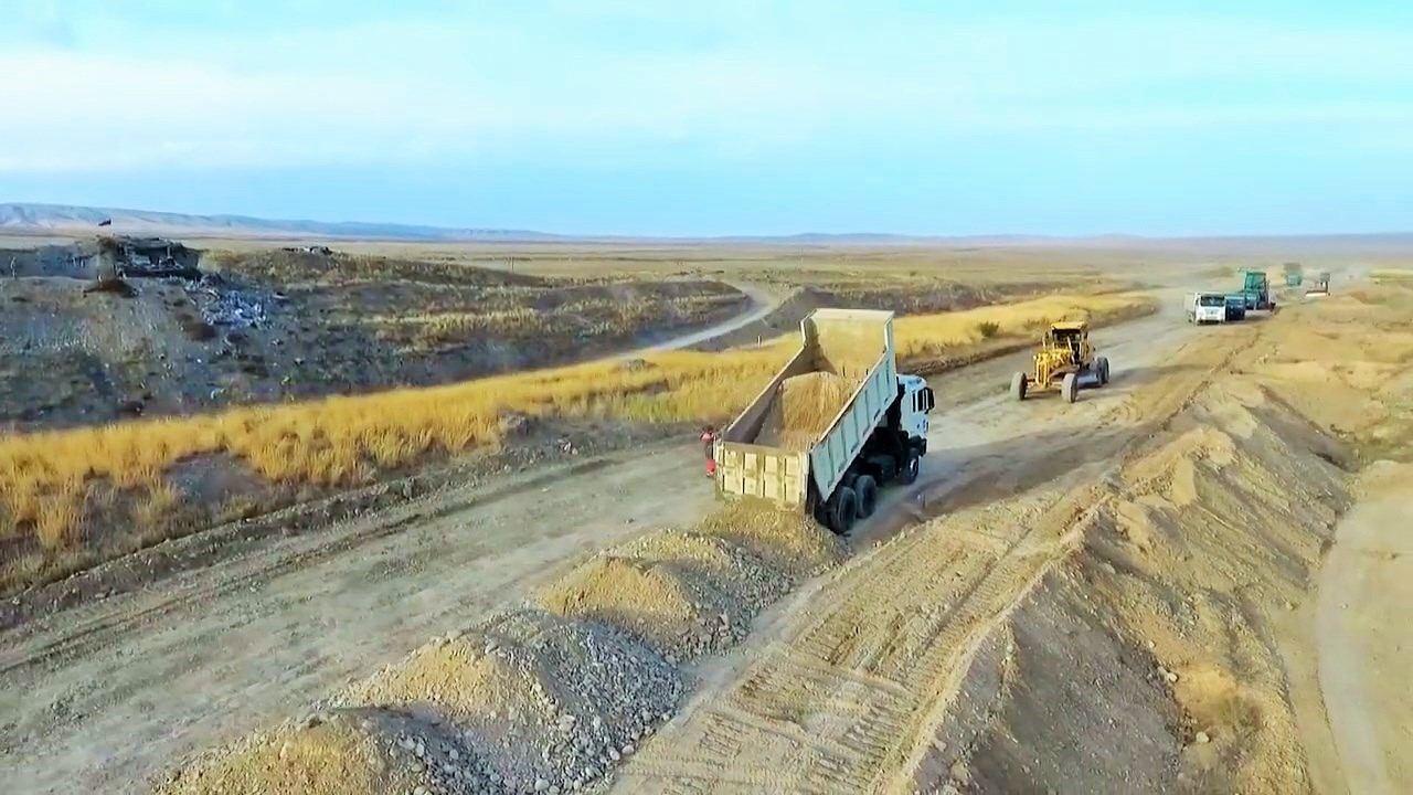 Дорога, соединяющая Тертер и Суговушан, очень скоро будет сдана в эксплуатацию