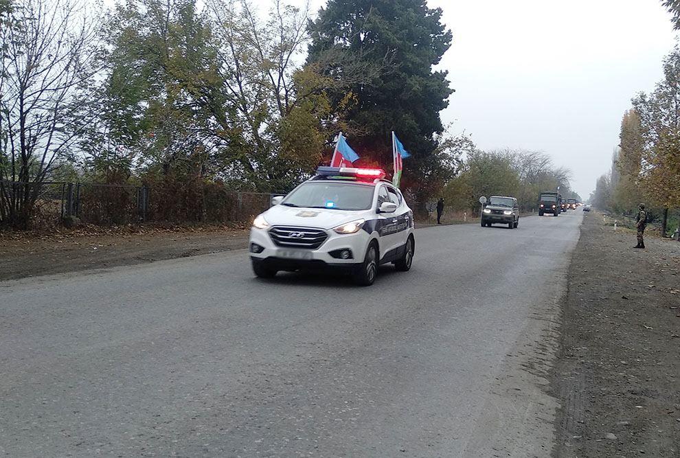В Азербайджан доставлена партия техники для российских миротворцев