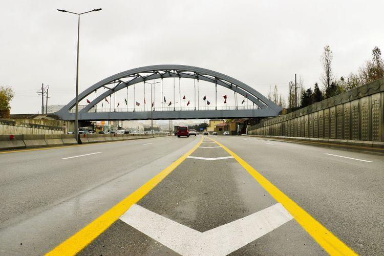 Строительство железнодорожного моста возле Хырдаланского круга завершилось