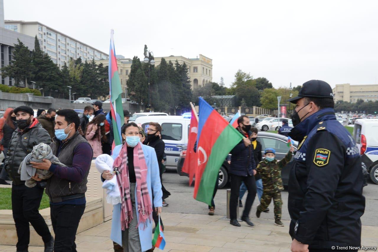 Лачинцы посетили Аллею шехидов