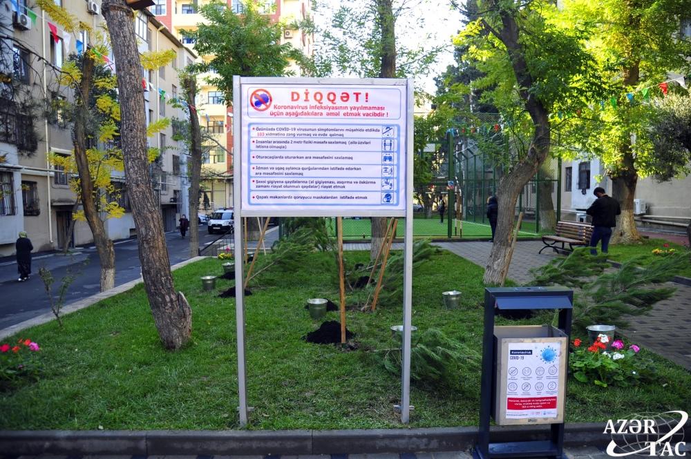 В рамках проекта «Наш двор» в Насиминском районе Баку благоустроен и передан в пользование жителей очередной двор