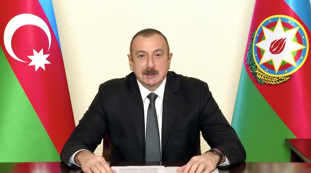 Президент Ильхам Алиев выступил на спецсессии Генассамблеи ООН по COVID-19 в видеоформате