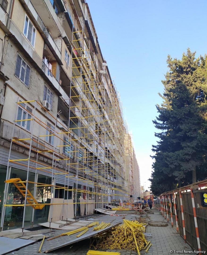 Обустраивается северный въезд в Баку