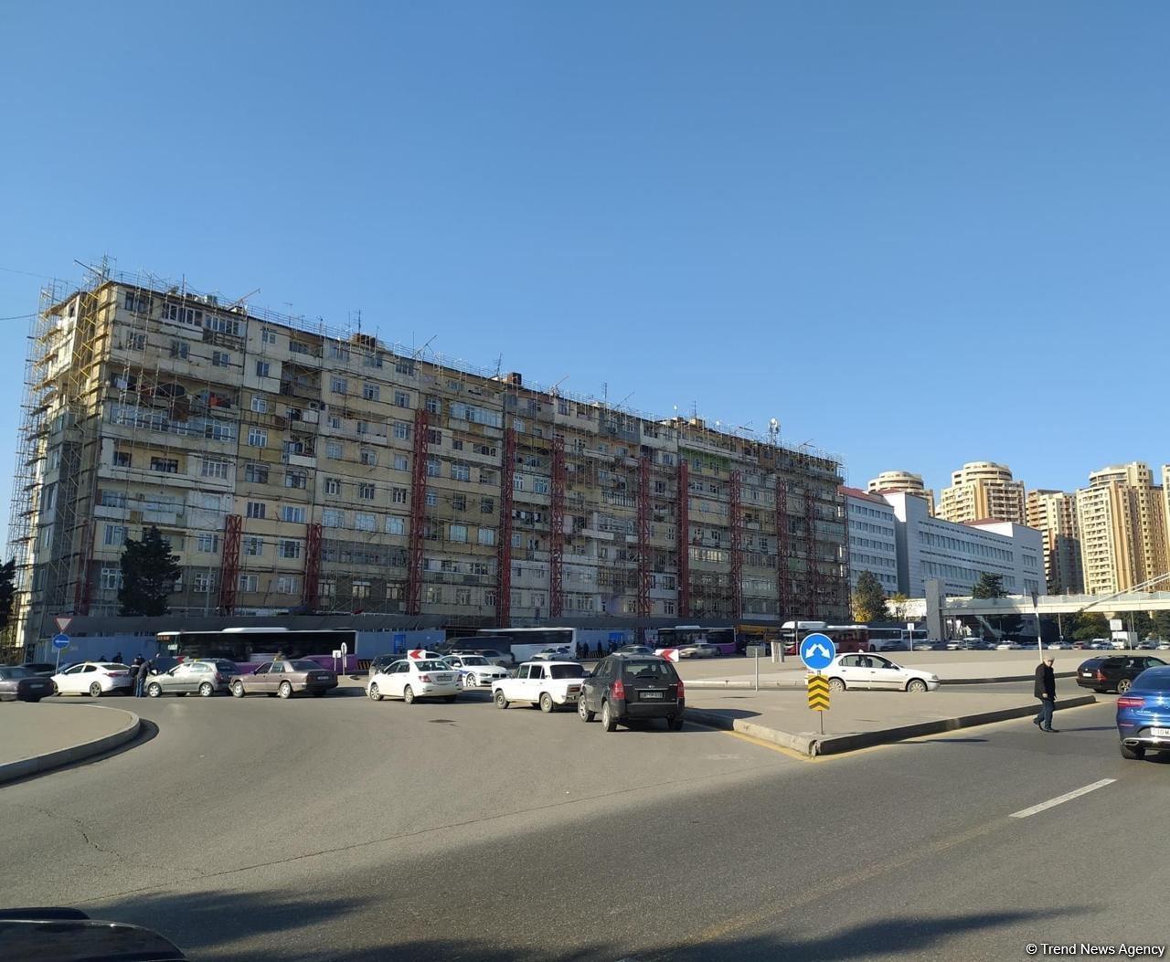 Обустраивается северный въезд в Баку