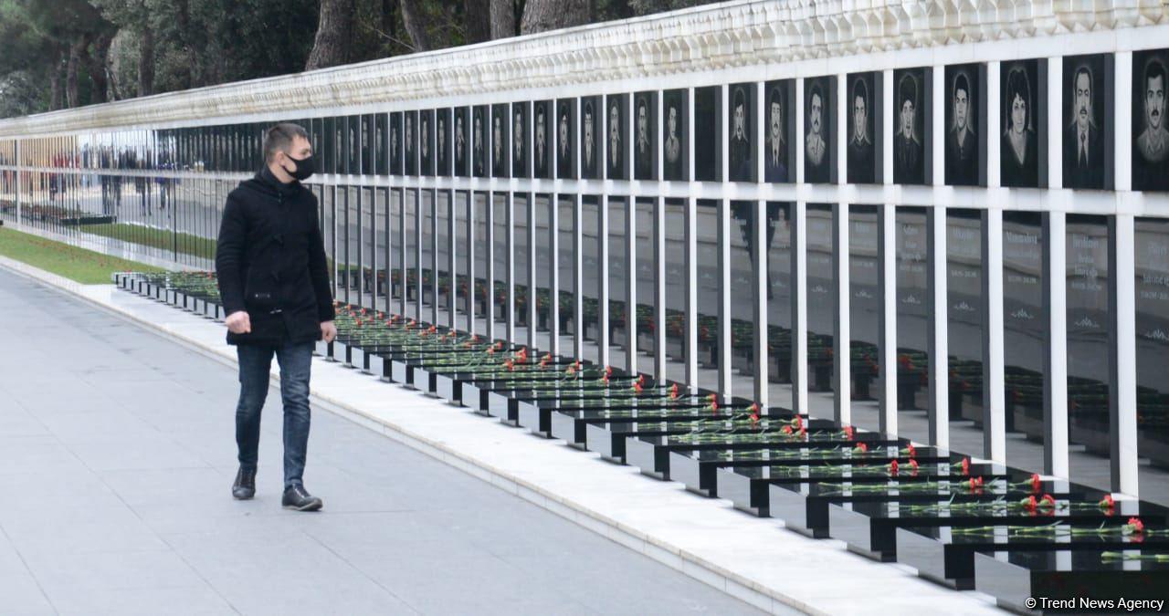 Общественность Азербайджана почтила память шехидов Отечественной войны