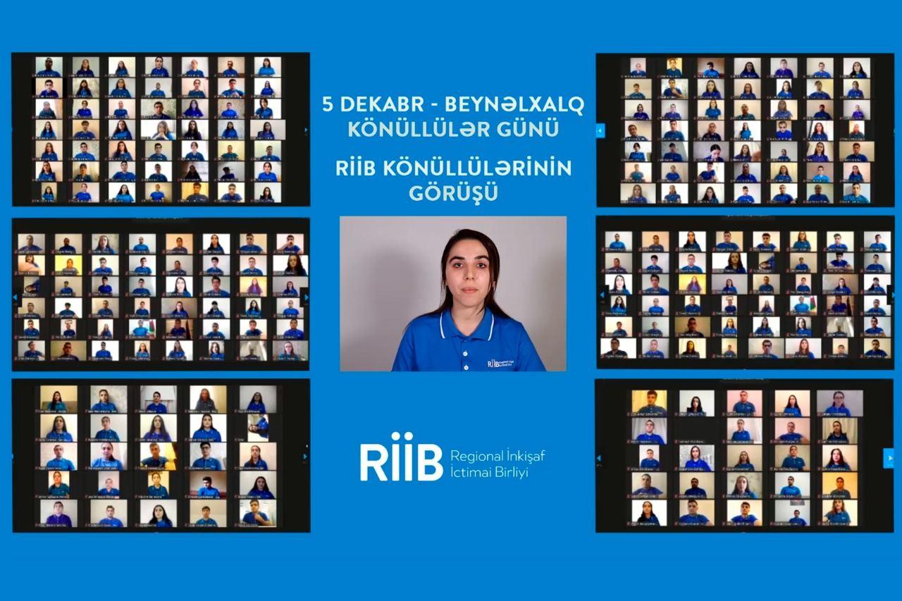 Состоялась онлайн-встреча Общественного объединения «Региональное развитие» с волонтерами Азербайджана