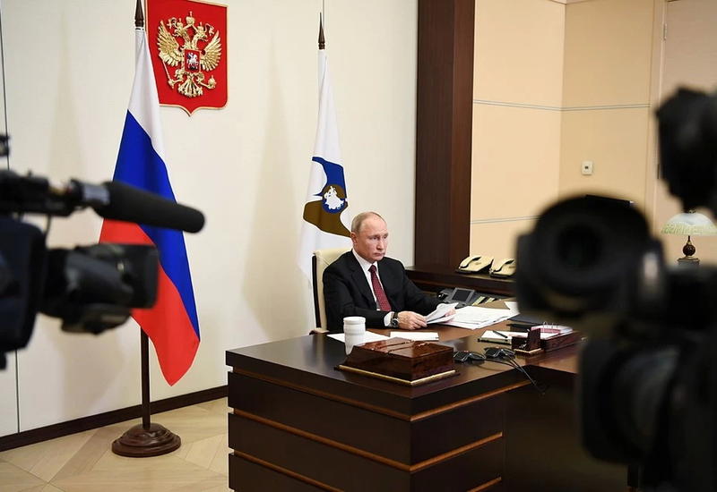 Путин оценил политические ток-шоу на центральных российских ТВ
