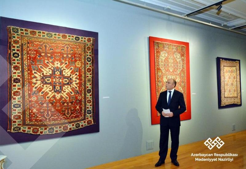 В Азербайджан вернули три уникальных карабахских ковра