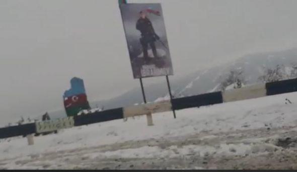 В Гадруте установлен портрет Мубариза Ибрагимова