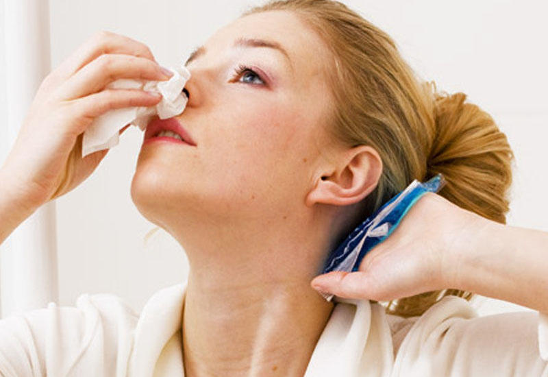 Burnunuz qanayırsa,