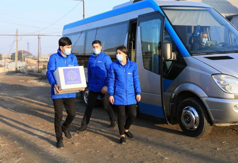Фонд Гейдара Алиева передал праздничные посылки почти 100 тысячам семей