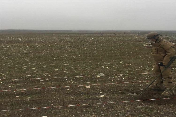 В Карабахе продолжается процесс разминирования