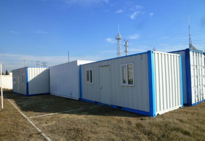Россия отправила МЧС Азербайджана 15 мобильных контейнеров для использования в полевых условиях