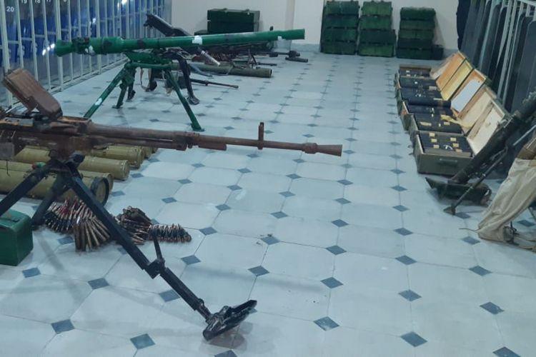 Боеприпасы, оставленные армянами при бегстве из Суговушана
